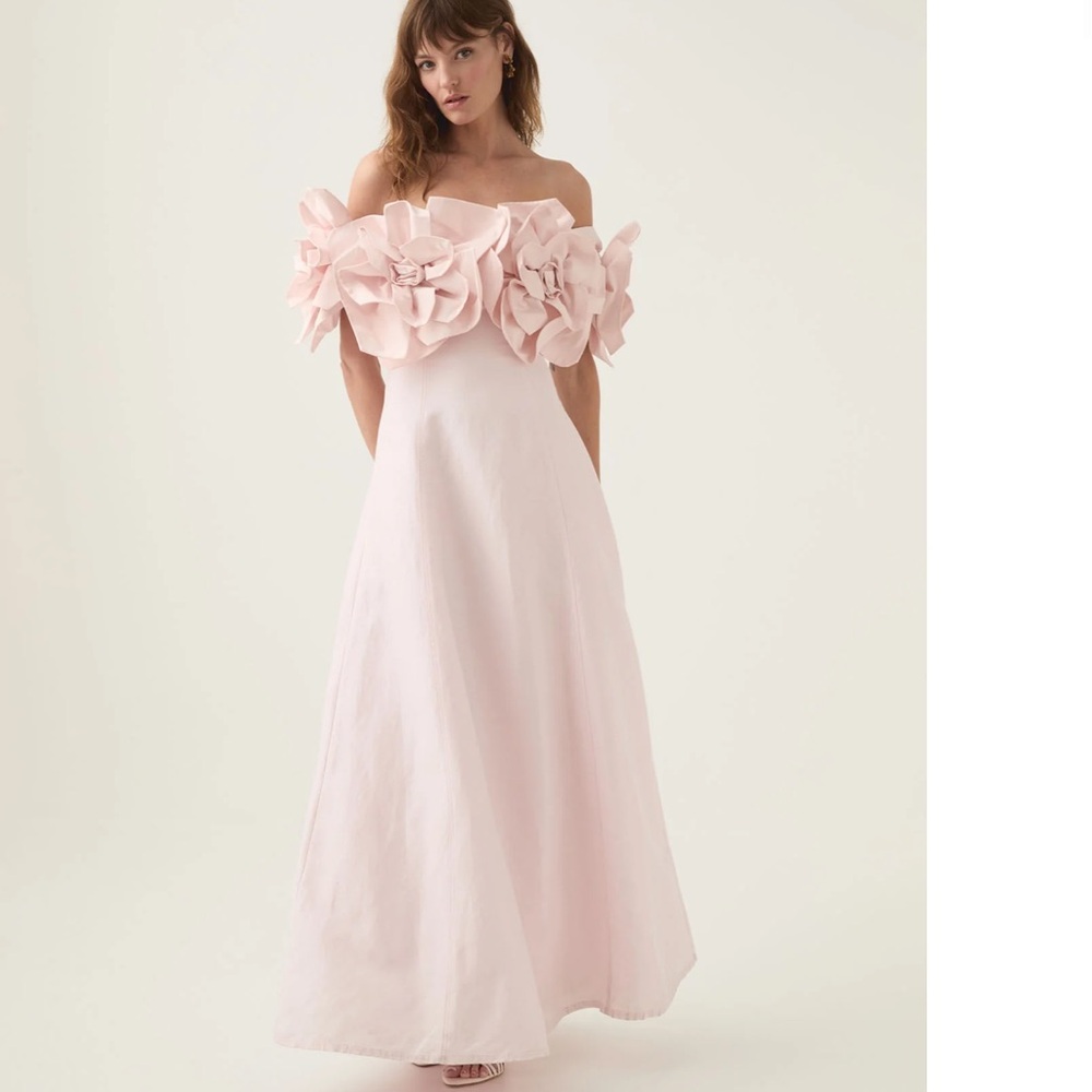 NWT AJE Etta Midi Dress